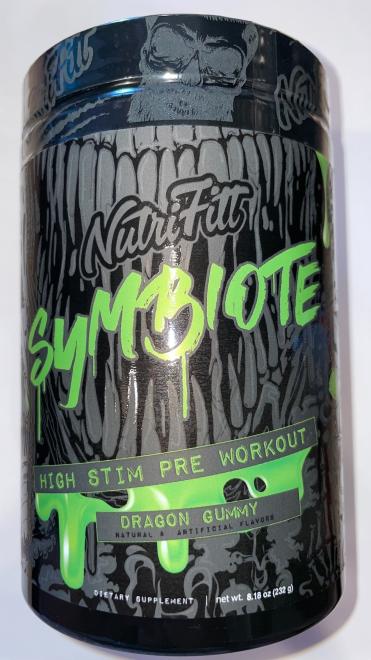 NutriFitt Symbiote High Stim Pre Workout Dragon Gummy